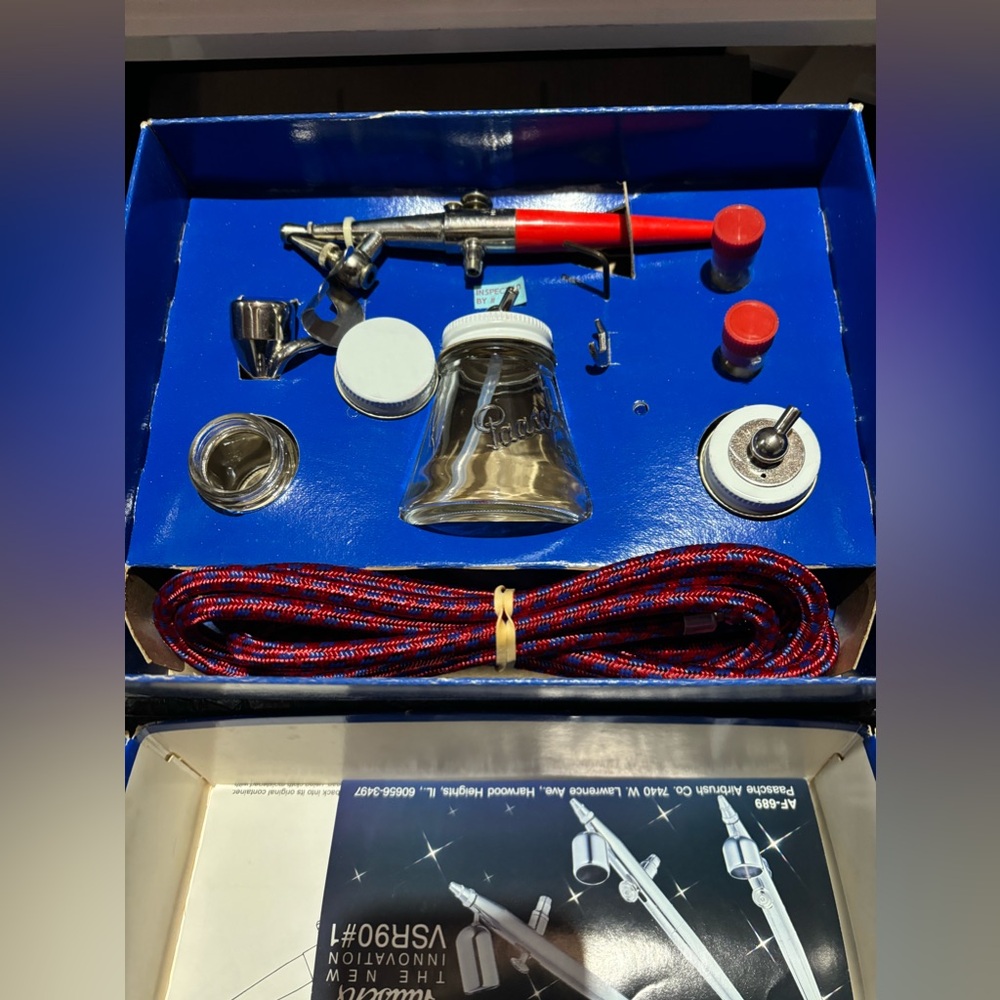 Paasche Airbrush Set H-Set Brand New In Original Packaging. - Picture 2 of 4